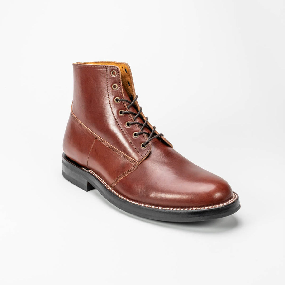 Modern M1917 Trench Boot in British Tan english bridle
