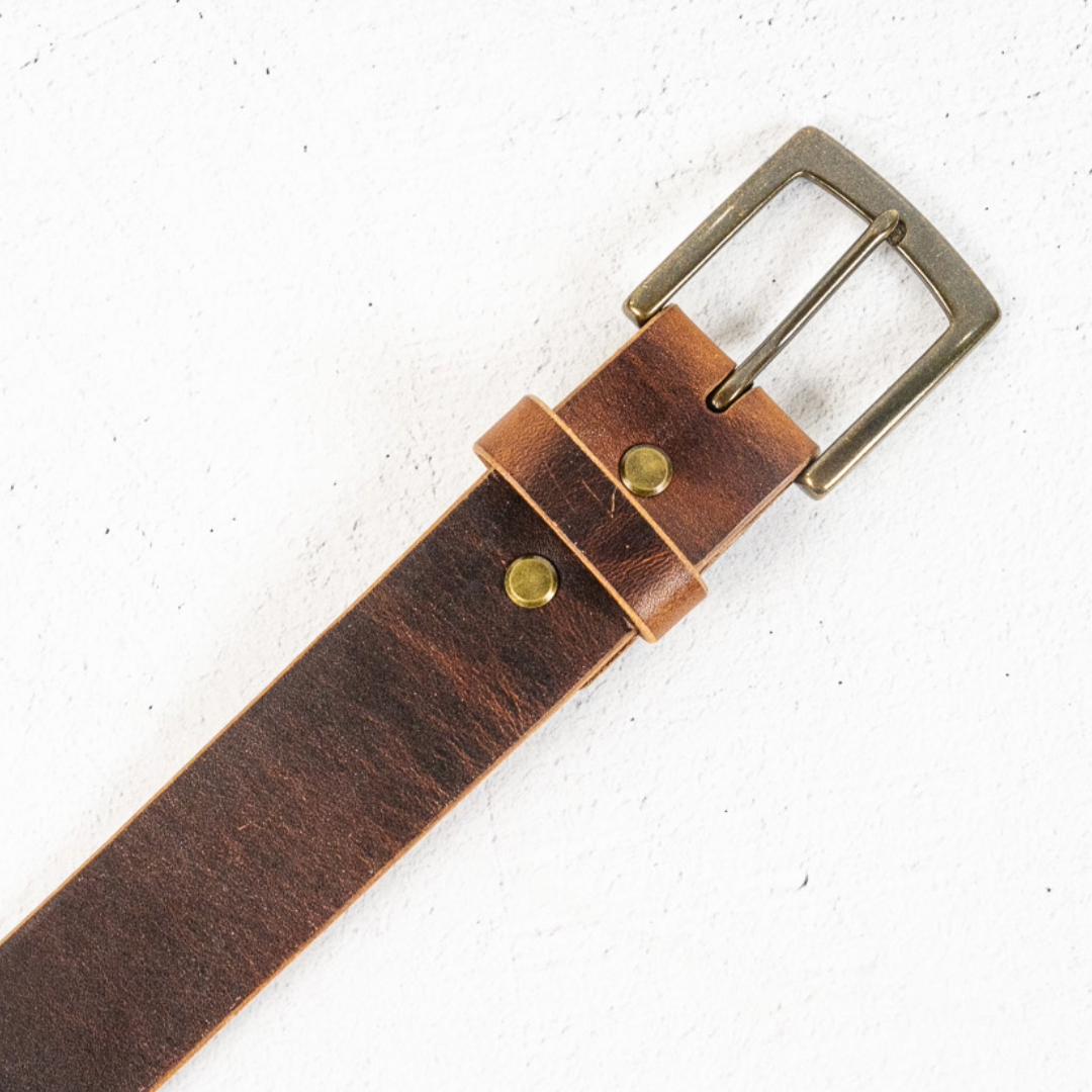 Brown Chromexcel Leather Belt