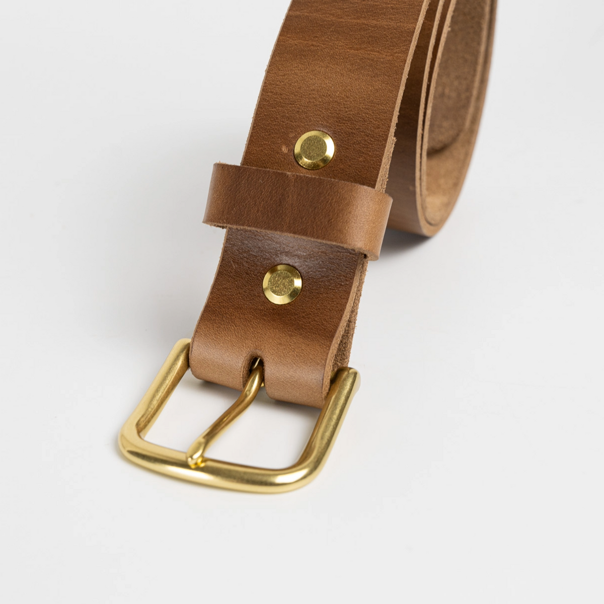 Natural Chromexcel Leather Belt